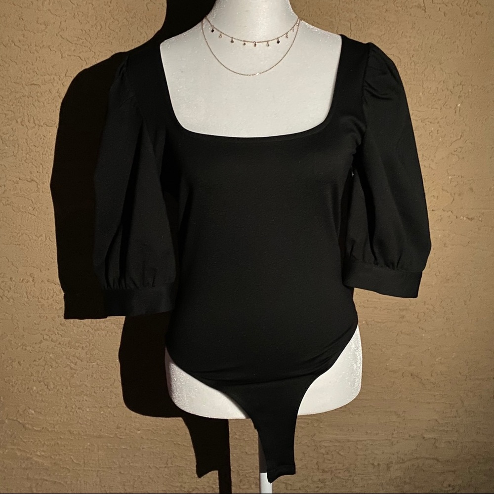 Forever 21 Black bodysuit top